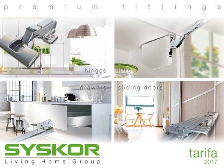 Kit puerta corredera Syskor Axis Free 2 hojas